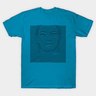 lines portrait T-Shirt